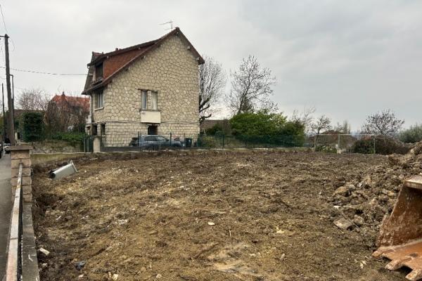 Création d'une plateforme pour accès chantier la Frette sur Seine