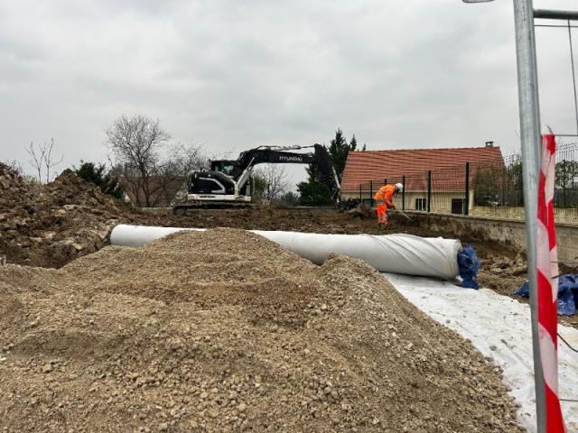 Création d'une plateforme pour accès chantier la Frette sur Seine